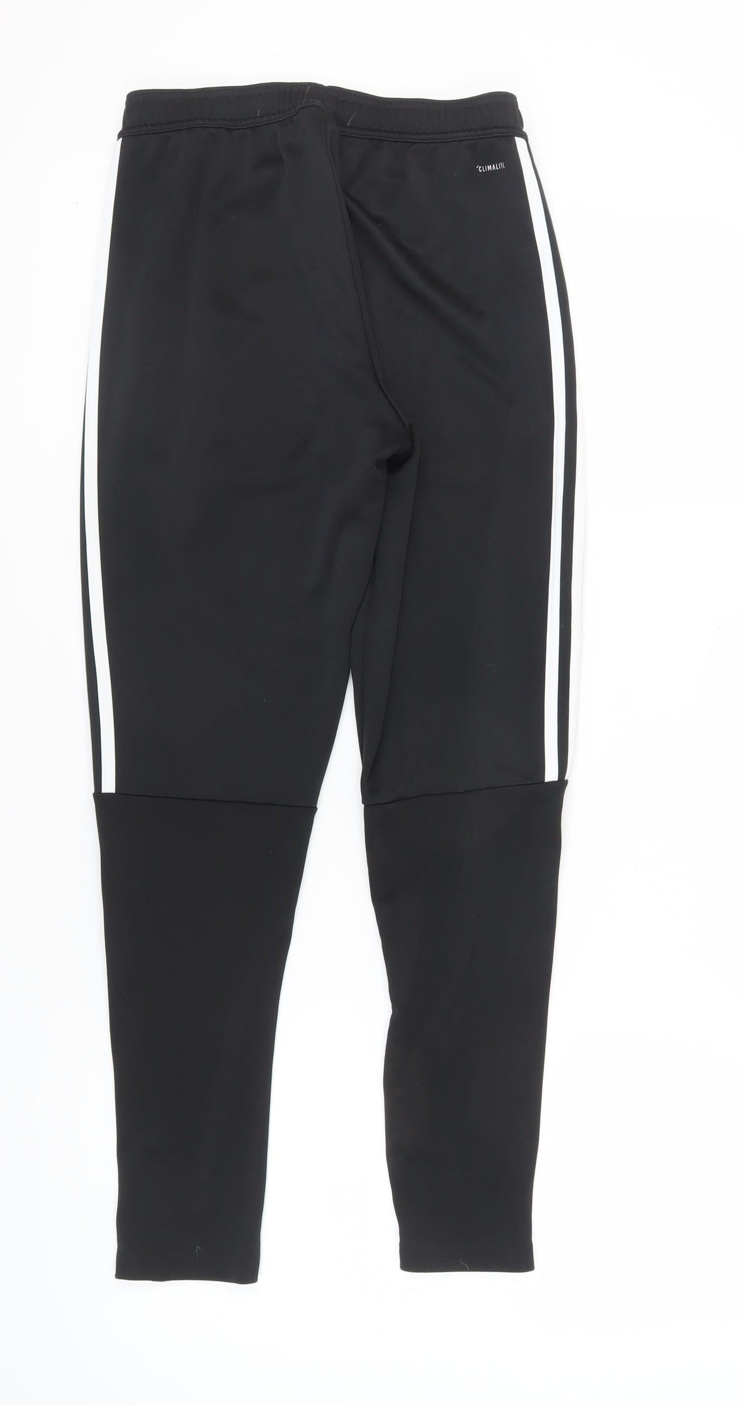 Adidas Men's Black Track Pants, Size S, Quick Dry