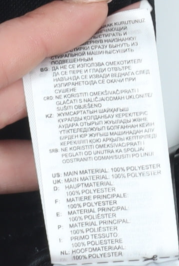 Adidas Men's Black Track Pants, Size S, Quick Dry