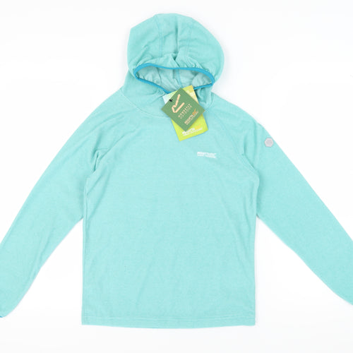 Regatta Girls Blue Pullover Hoodie 13 Years