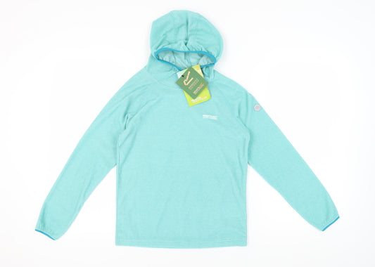 Regatta Girls Blue Pullover Hoodie 13 Years
