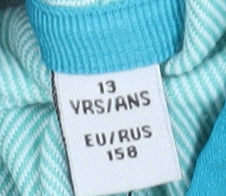 Regatta Girls Blue Pullover Hoodie 13 Years