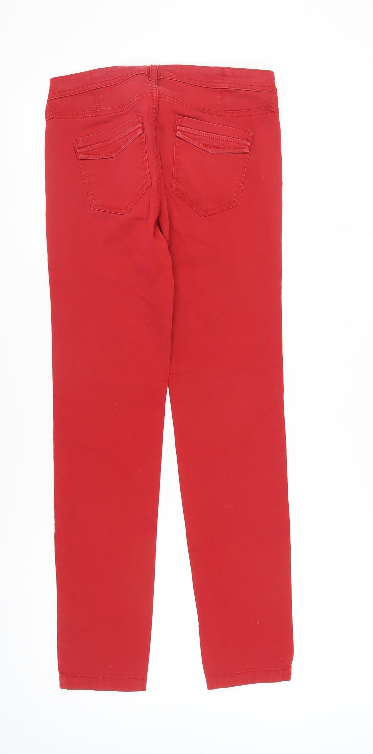 River Island Red Women's Straight Jeans UK 12