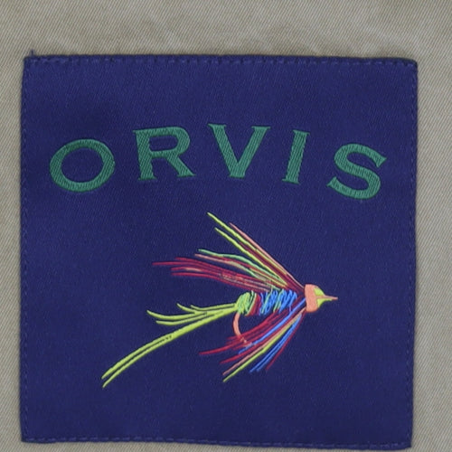 Orvis Men's Beige Blazer, Size 46R, Casual Jacket