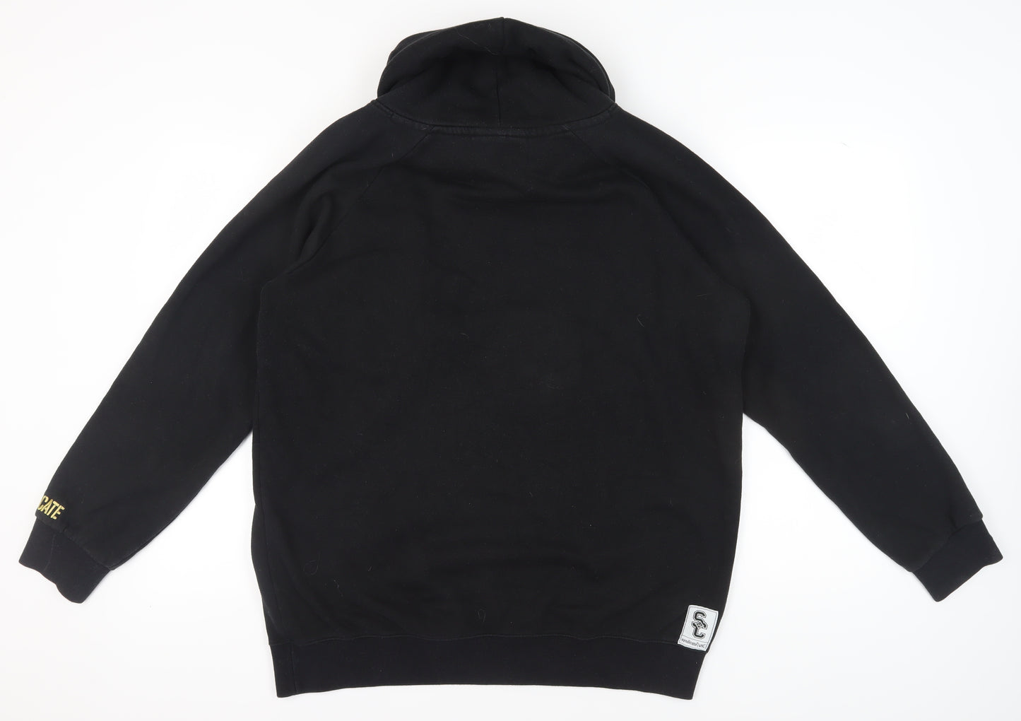 Syndicate Black Deer Graphic Pullover Sweatshirt L