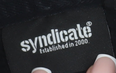 Syndicate Black Deer Graphic Pullover Sweatshirt L