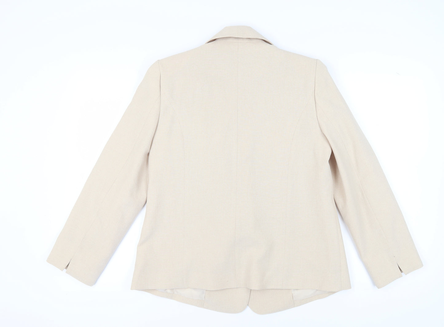 Honor Millburn Beige Women's Blazer Size 16 Classic