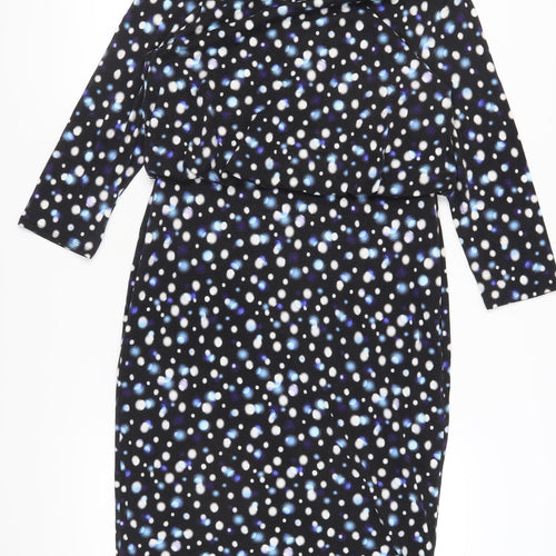 Phase Eight Women's Multicoloured Polka Dot Sheath Dress