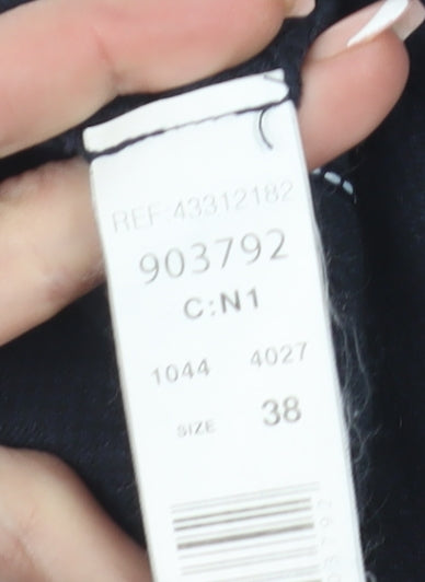 Mango Women's Black Chino Trousers Size 10