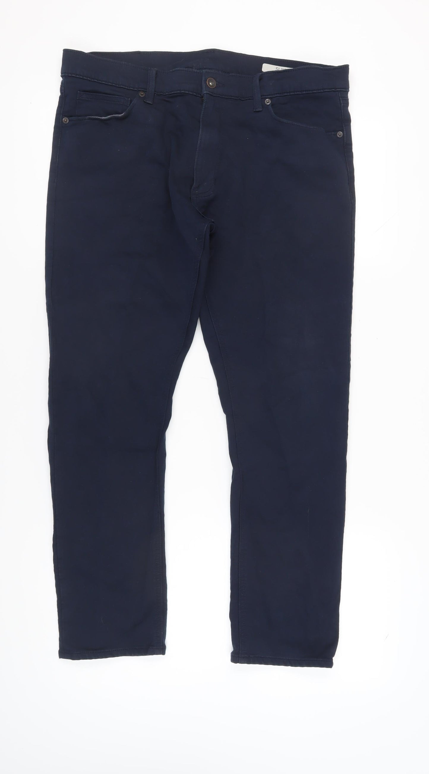 Marks and Spencer Men’s Blue Slim Jeans, Size 36