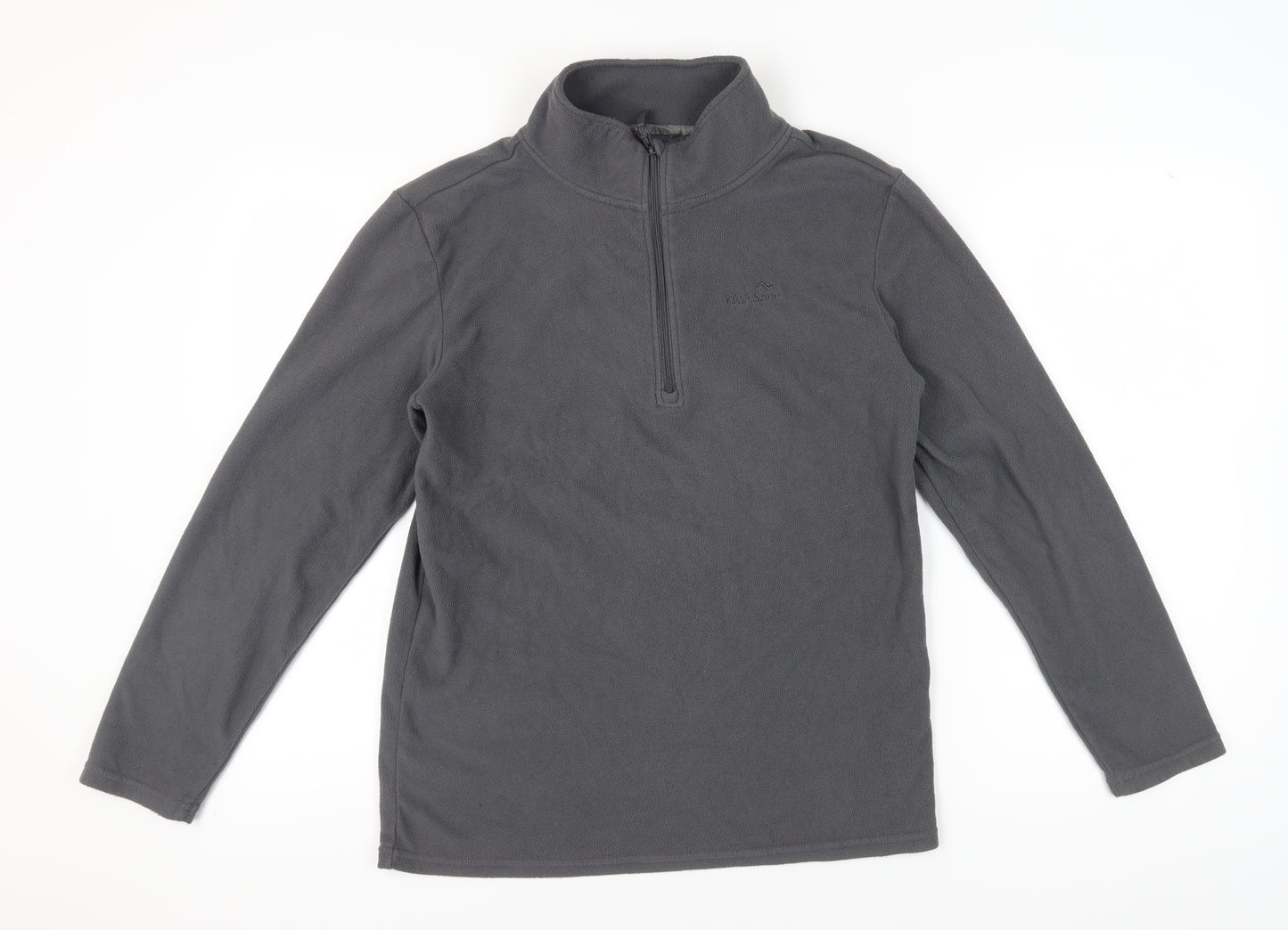 Peter Storm Men's Grey XS Fleece 1/4 Zip Sweatshirt