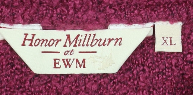 Honor Millburn Women's Purple XL Cardigan