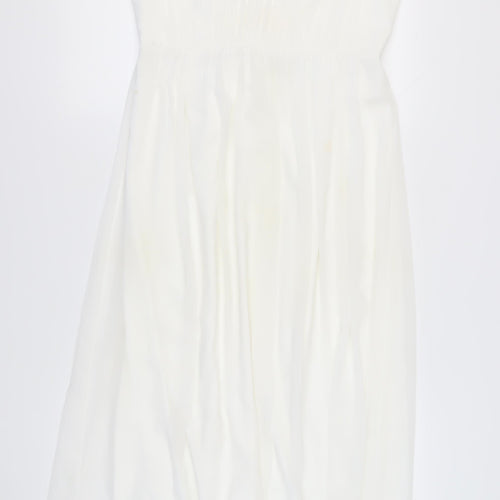 Dorothy Perkins Women's Ivory A-Line Wedding Dress Size 14