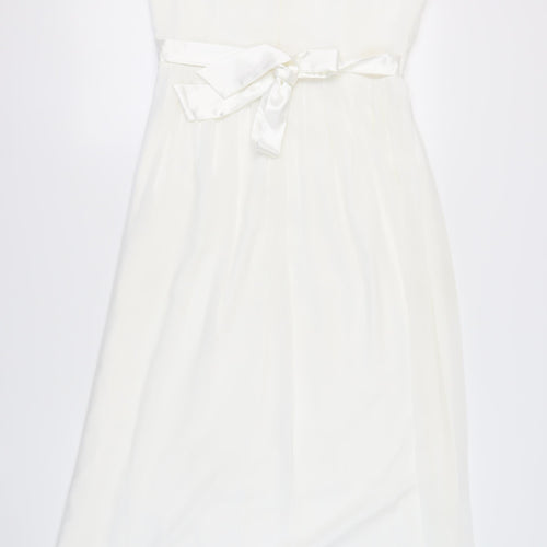 Dorothy Perkins Women's Ivory A-Line Wedding Dress Size 14