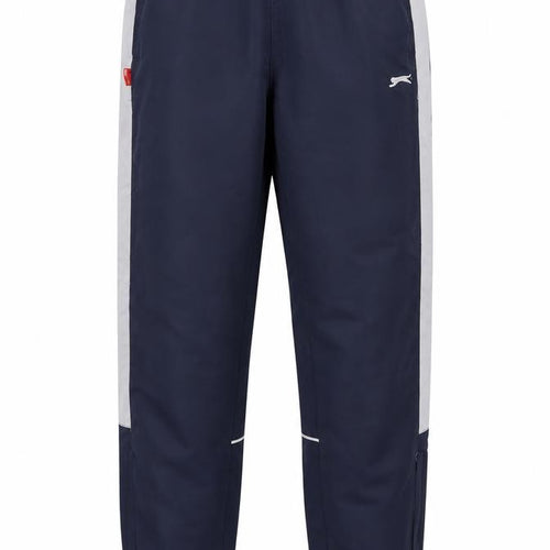 Slazenger Boys Blue Track Pants Size 11-12, Elastic Waist, Activewear