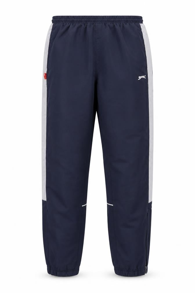 Slazenger Boys Blue Track Pants Size 11-12, Elastic Waist, Activewear
