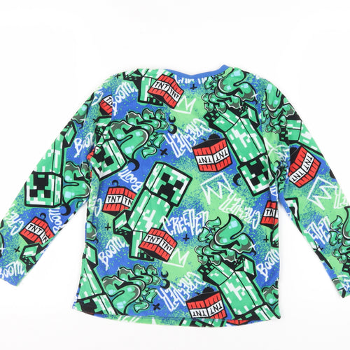 Minecraft Boys Multicoloured Long Sleeve Pyjama Top 8-9 Years