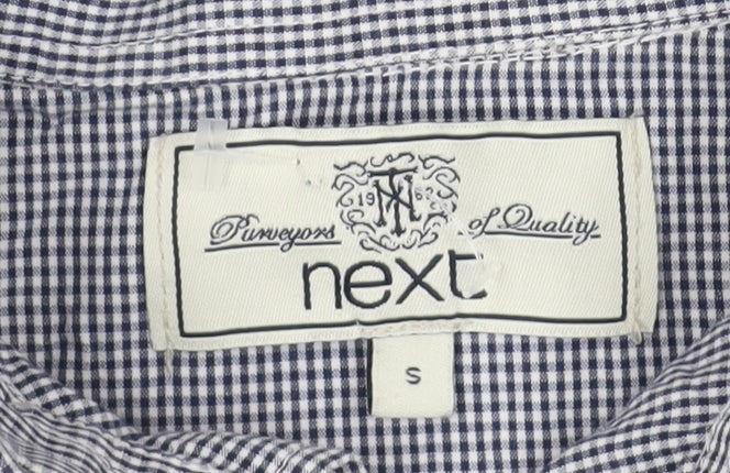 Next Men's Black V-Neck Pullover Jumper, Size S