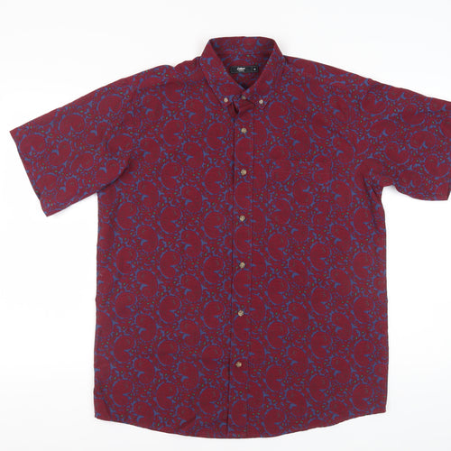 Cotton Traders Men's Multicoloured Paisley Shirt M