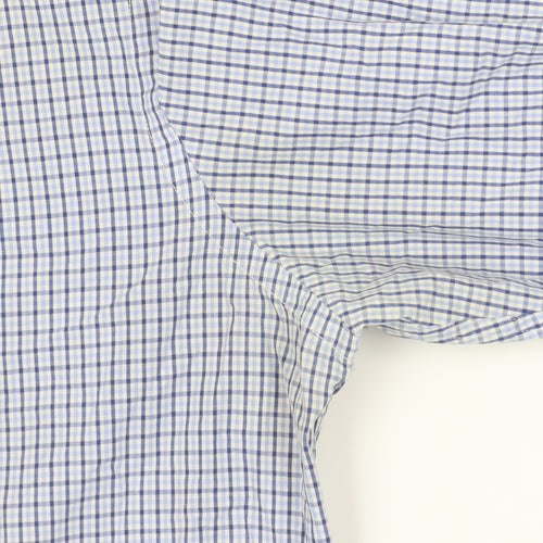 Jaeger Men's Blue Check Long Sleeve Shirt 15