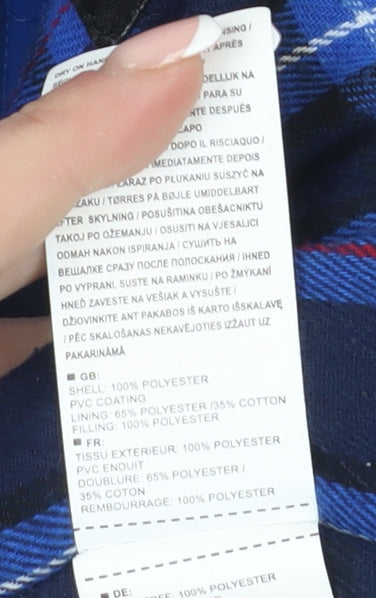 Trespass Boys' Blue Parka 12Y Winter Waterproof Jacket