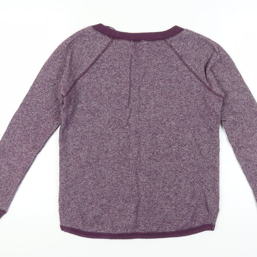 GAP Women's Purple Pullover Sweatshirt S
