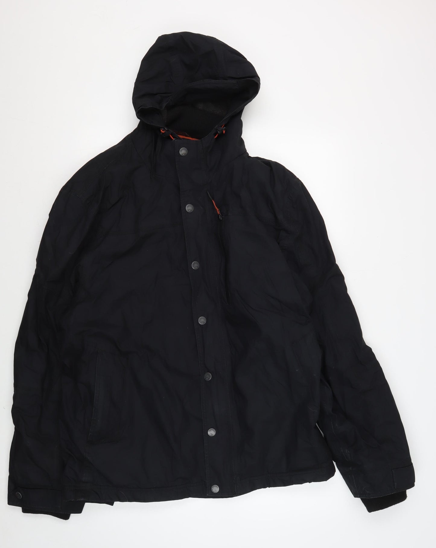 Mantaray Men's Black 2XL Parka Jacket Waterproof