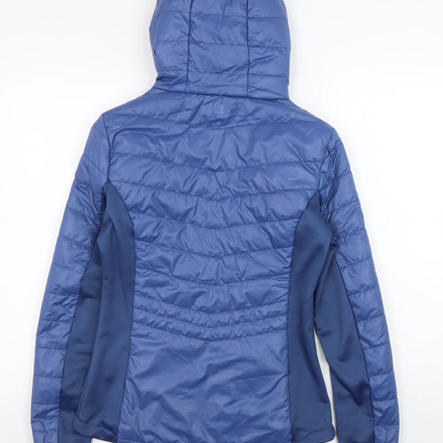 Mountain Warehouse Women's Blue Puffer Jacket Size 8