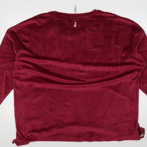 Ann Summers Red Women's Nightshirt L, Long Sleeve