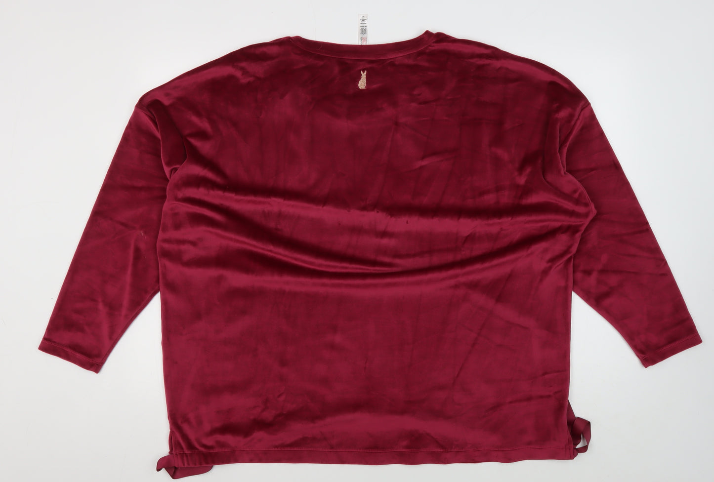 Ann Summers Red Women's Nightshirt L, Long Sleeve