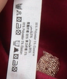 Ann Summers Red Women's Nightshirt L, Long Sleeve