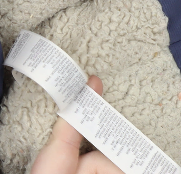 FatFace Boys Blue Puffer Jacket 10-11 Years Hooded Winter Coat