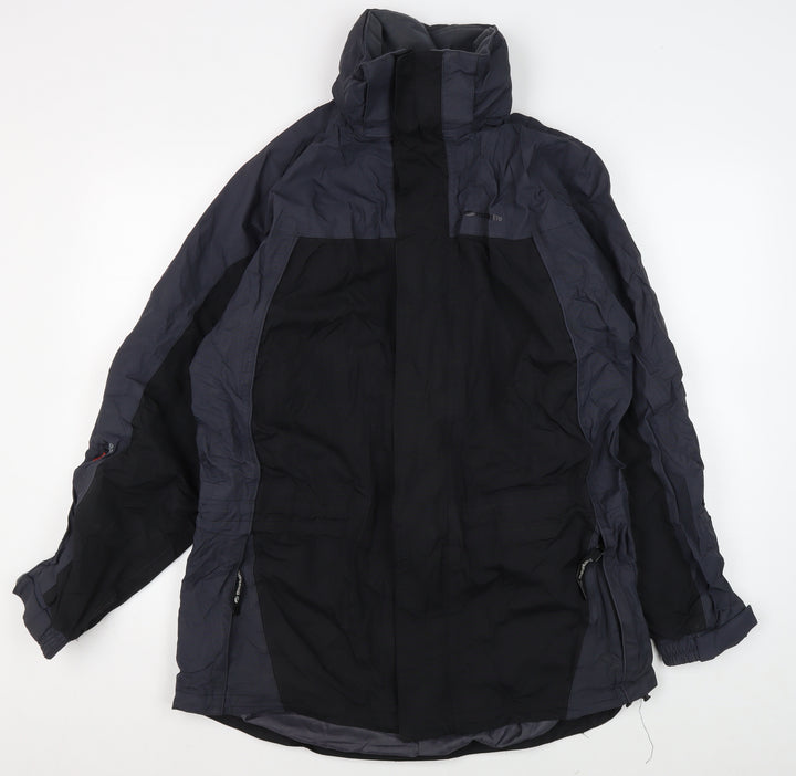 Mountainlife Men's L Black 3-in-1 Hooded Jacket