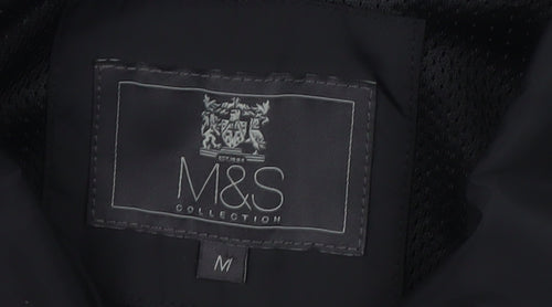 Marks and Spencer Men's Black M Overcoat Jacket