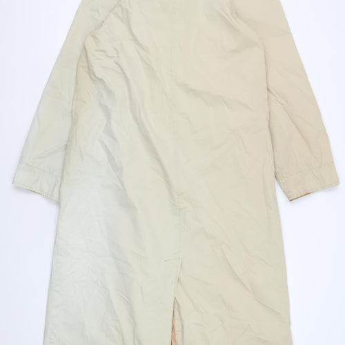 Monsoon Women's Beige Long Trench Coat Size 10