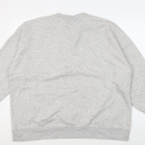 H&M Grey Giants Logo Sweatshirt, Unisex M, Casual