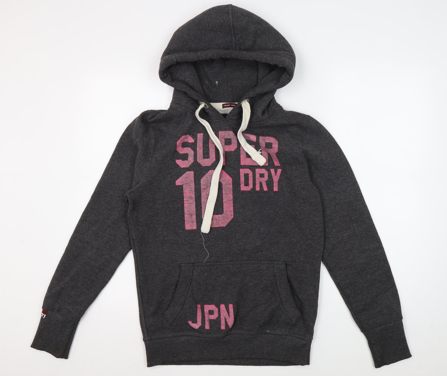 Superdry Women's Grey Hoodie Medium