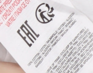 STH Shore Men's White Graphic Retro T-Shirt, L, Cotton