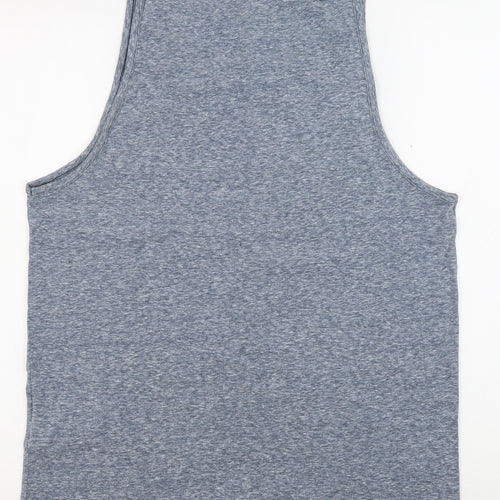 Jack & Jones Men's Blue Tank Top L Regular Fit