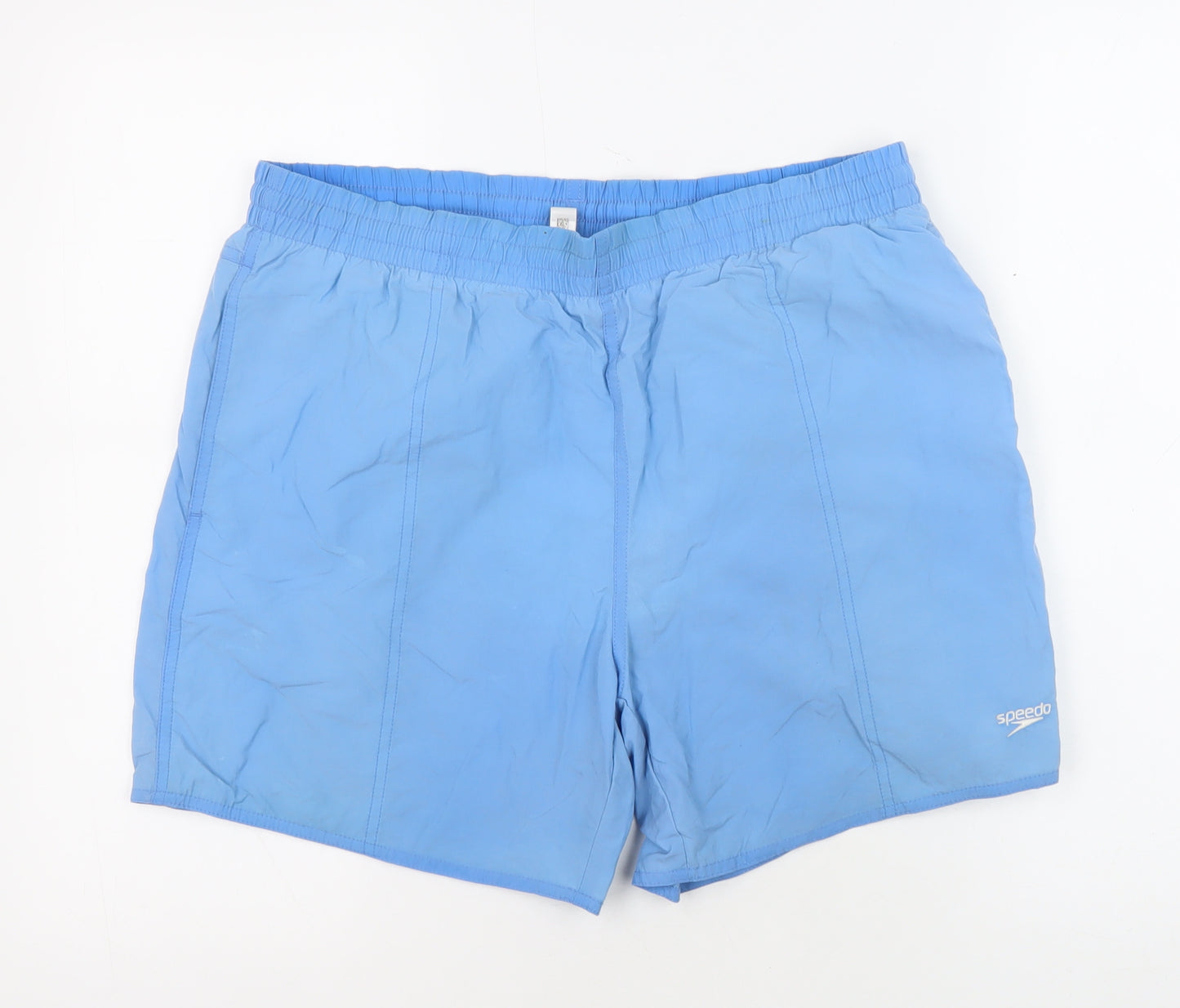 Speedo Men's Blue Swim Shorts M with Back Pocket