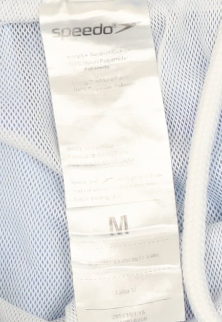 Speedo Men's Blue Swim Shorts M with Back Pocket