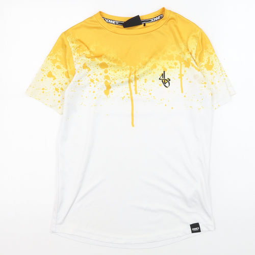 Sonneti Boys Yellow Graphic Print T-Shirt 12-13 Years