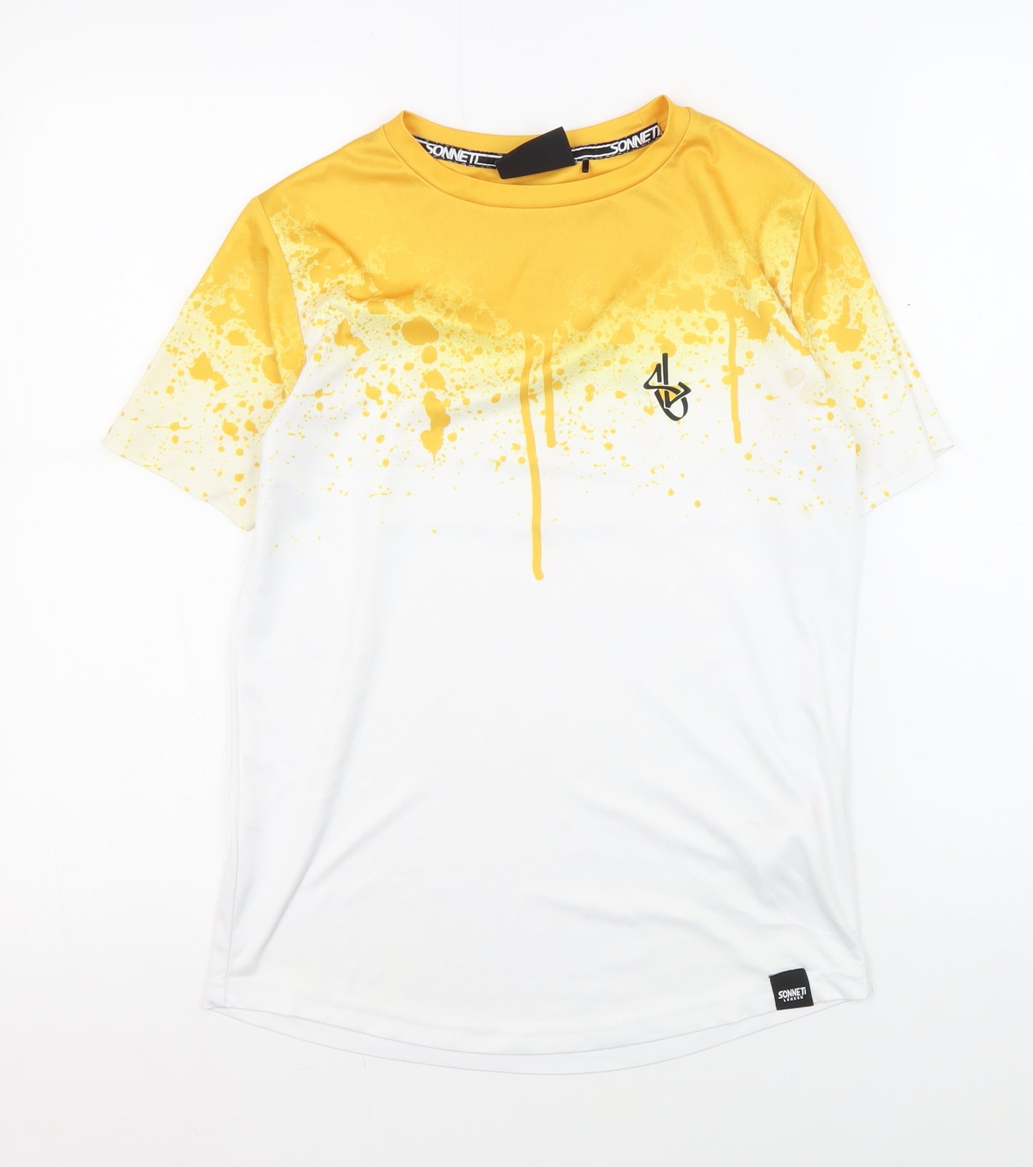 Sonneti Boys Yellow Graphic Print T-Shirt 12-13 Years