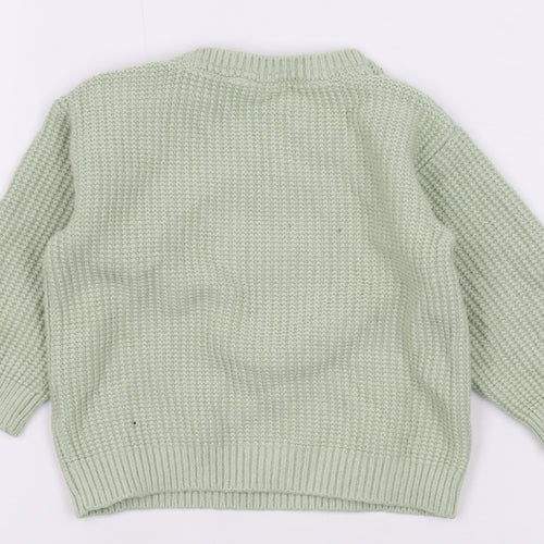 Disney at Primark Unisex Baby Lion King Green Jumper 3-6M