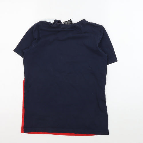Nike Boys' Multicoloured Crew Neck Pullover T-Shirt