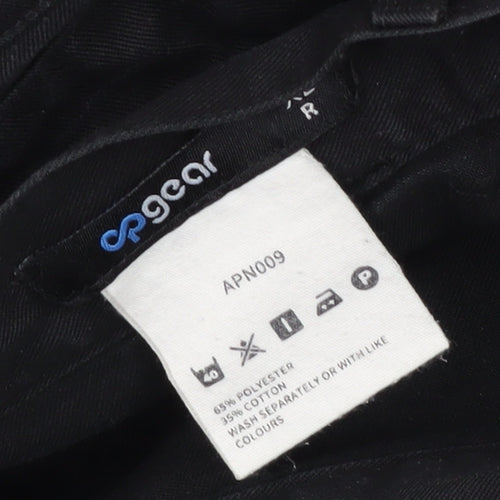 Gear Men's Black Cargo Trousers, Size L, Pockets