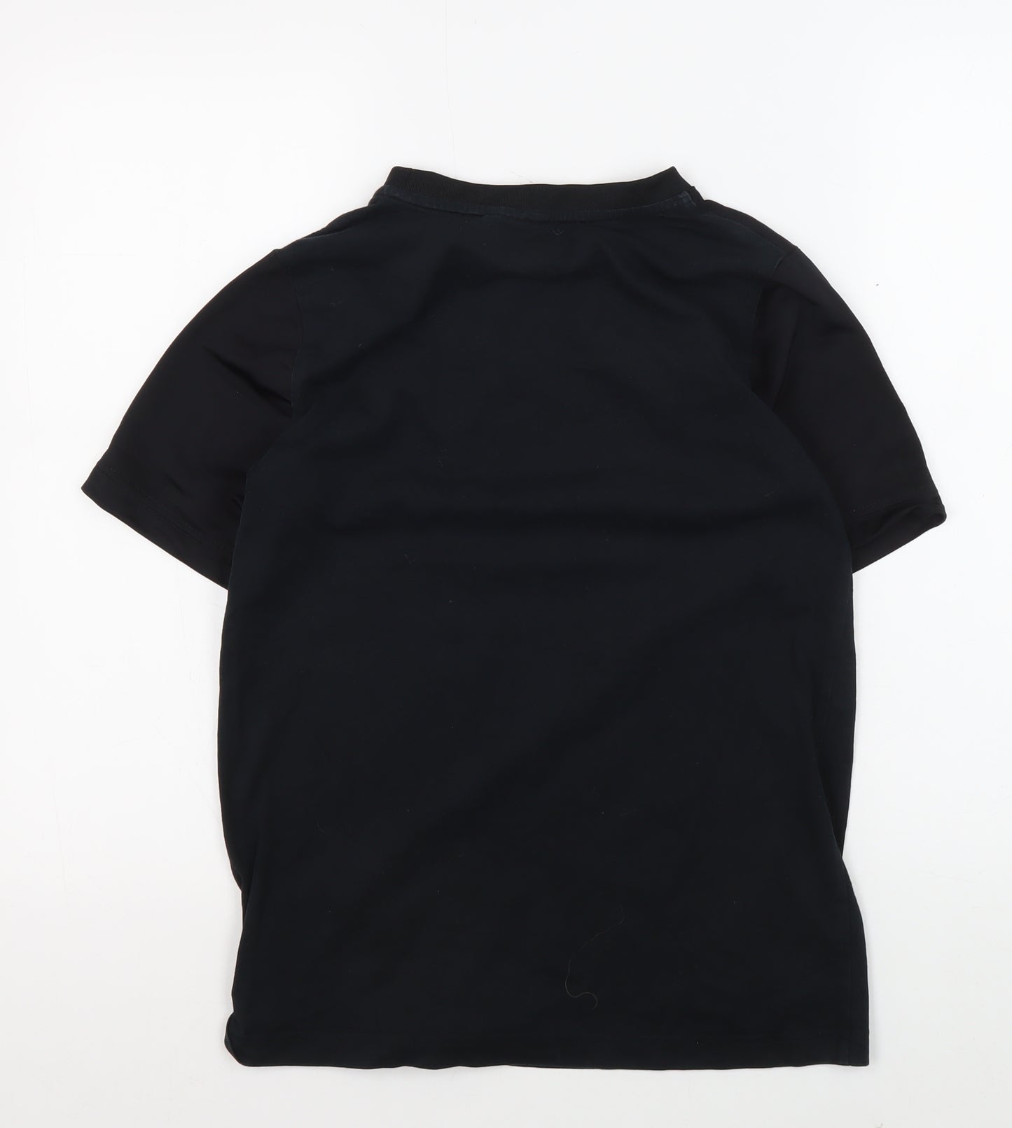 Nike Boys Black XL T-Shirt with Logo, Short Sleeve, Activewear