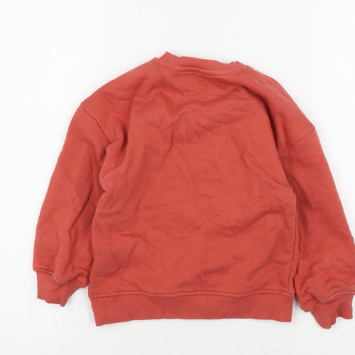 Disney Boys Red Cars Pullover Sweatshirt 3-4 Years