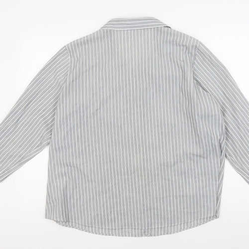 Marks and Spencer Women's Grey Button-Up Size 22
