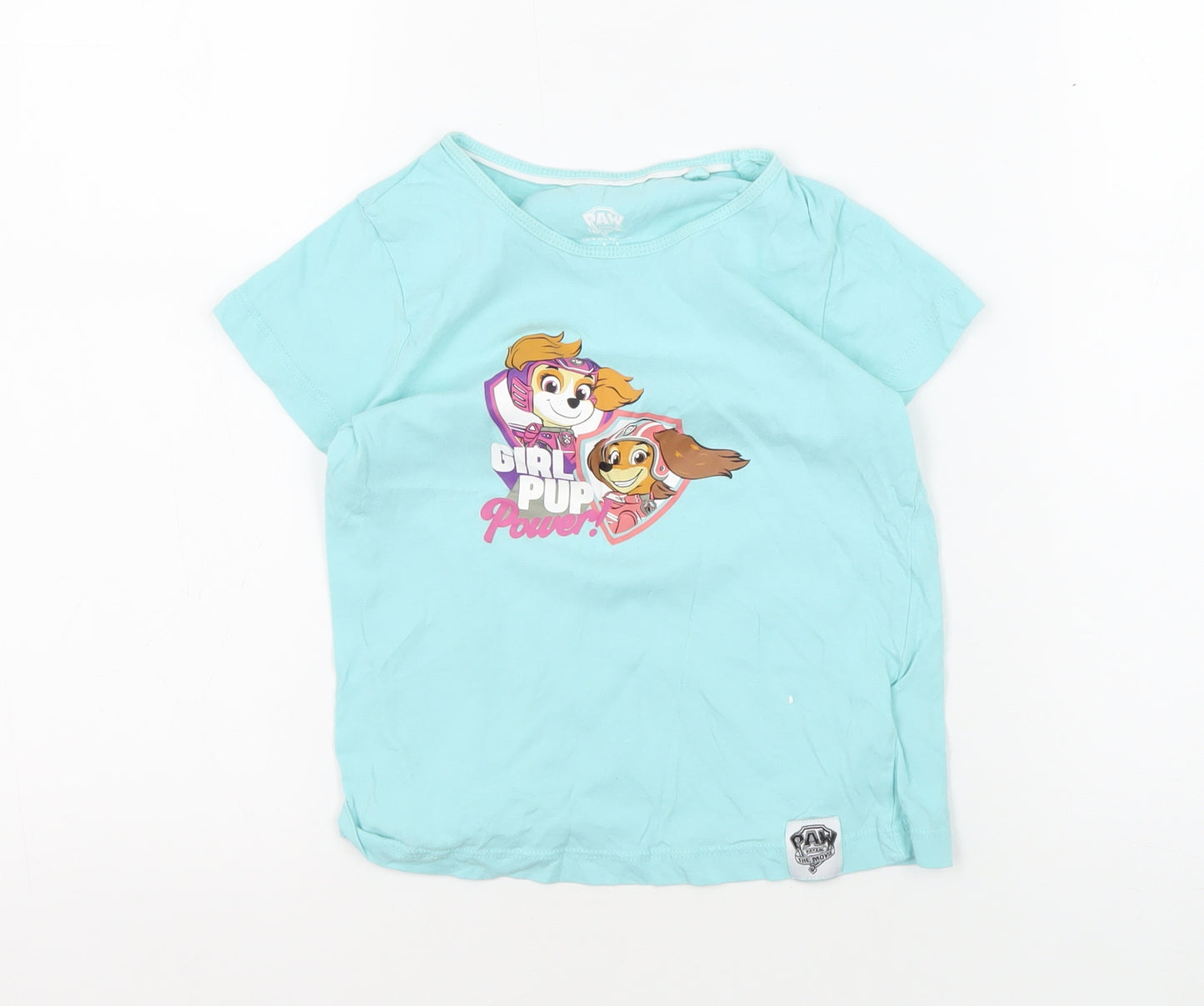 Lupilu Girls Blue PAW Patrol T-Shirt 4-5 Years