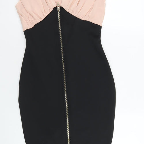 AX Paris Women's Black Bodycon Dress Size 12